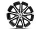 XD Badlands Gloss Black Machined 6-Lug Wheel; 18x9; -12mm Offset (10-24 4Runner)