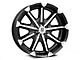 XD Badlands Gloss Black Machined 6-Lug Wheel; 18x9; -12mm Offset (10-24 4Runner)