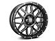 XD Grenade Satin Black Milled 6-Lug Wheel; 20x9; 0mm Offset (10-24 4Runner)