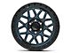 KMC GRS Midnight Blue with Gloss Black Lip 6-Lug Wheel; 20x9; 0mm Offset (10-24 4Runner)