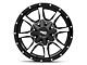 Moto Metal MO970 Gloss Black Machined 6-Lug Wheel; 17x9; 12mm Offset (03-09 4Runner)