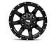 Moto Metal MO970 Gloss Black Milled 6-Lug Wheel; 17x9; -12mm Offset (10-24 4Runner)