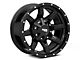 Moto Metal MO970 Gloss Black Milled 6-Lug Wheel; 17x9; -12mm Offset (10-24 4Runner)