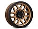 KMC Mesa Matte Bronze with Black Lip 6-Lug Wheel; 17x9; -12mm Offset (10-24 4Runner)