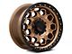 KMC Trek Matte Bronze with Black Lip 6-Lug Wheel; 17x9; -12mm Offset (10-24 4Runner)