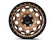 KMC Trek Matte Bronze with Black Lip 6-Lug Wheel; 17x9; -12mm Offset (10-24 4Runner)