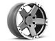 Rovos Wheels Danakil Charcoal 6-Lug Wheel; 17x8.5; 0mm Offset (10-24 4Runner)