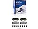 Drilled and Slotted 6-Lug Brake Rotor, Pad, Brake Fluid and Cleaner Kit; Front and Rear (03-09 4Runner w/ 13.30-Inch Front Rotors)