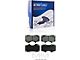 Drilled and Slotted 6-Lug Brake Rotor, Pad, Brake Fluid and Cleaner Kit; Front and Rear (03-09 4Runner w/ 12.56-Inch Front Rotors)