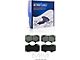 Ceramic Brake Pads; Front and Rear (03-24 4Runner)