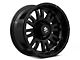 Mammoth Krawler Satin Black 6-Lug Wheel; 17x9; -12mm Offset (03-09 4Runner)