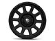 Mammoth 10 Hole Matte Black 6-Lug Wheel; 17x9; -6mm Offset (03-09 4Runner)