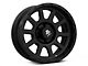 Mammoth 10 Hole Matte Black 6-Lug Wheel; 17x9; -6mm Offset (03-09 4Runner)