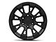 Rovos Wheels Karoo Satin Black 6-Lug Wheel; 17x8.5; 0mm Offset (03-09 4Runner)