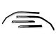 Weathertech Side Window Deflectors; Front and Rear; Dark Smoke (10-24 4Runner)