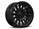 Fuel Wheels Cycle Blackout 6-Lug Wheel; 17x9; -12mm Offset (10-24 4Runner)