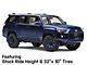 Fuel Wheels Traction Dark Blue with Black Ring 6-Lug Wheel; 17x9; -12mm Offset (10-24 4Runner)