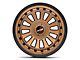 Vortek Off-Road VRD-702 Matte Bronze with Black Bolts and Lip 6-Lug Wheel; 18x9; -12mm Offset (10-24 4Runner)