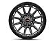 Vortek Off-Road VRT-601 Matte Titanium with Black Bead Ring 6-Lug Wheel; 18x9; 12mm Offset (10-24 4Runner)