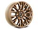 Fuel Wheels Rebar Platinum Bronze Milled 6-Lug Wheel; 20x9; 1mm Offset (10-24 4Runner)