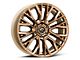 Fuel Wheels Rebar Platinum Bronze Milled 6-Lug Wheel; 20x9; 1mm Offset (10-24 4Runner)