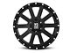 XD Heist Satin Black 6-Lug Wheel; 18x9; 18mm Offset (10-24 4Runner)