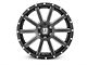 XD Heist Satin Black Milled 6-Lug Wheel; 18x9; 18mm Offset (10-24 4Runner)