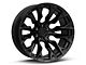 Fuel Wheels Flame Blackout 6-Lug Wheel; 22x12; -44mm Offset (10-24 4Runner)