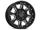 Black Rhino Sierra Gloss Black Milled 6-Lug Wheel; 22x10; -12mm Offset (10-24 4Runner)