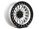 KMC IMS Machined with Matte Black Lip 6-Lug Wheel; 17x8.5; -10mm Offset (10-24 4Runner)