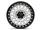 KMC IMS Machined with Matte Black Lip 6-Lug Wheel; 17x8.5; -10mm Offset (10-24 4Runner)