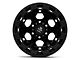 Mammoth Goliath Satin Black 6-Lug Wheel; 17x9.5; -18mm Offset (03-09 4Runner)