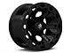 Mammoth Goliath Satin Black 6-Lug Wheel; 17x9.5; -18mm Offset (03-09 4Runner)