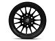 Mammoth Phaser Satin Black 6-Lug Wheel; 17x9; -25mm Offset (03-09 4Runner)