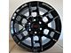 TR4 Gloss Black 6-Lug Wheel; 17x8; 5mm Offset (2024 Tacoma)