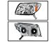 Crystal Headlights; Chrome Housing; Clear Lens (03-05 4Runner)