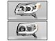 LED Light Bar Projector Headlights; Chrome Housing; Clear Lens (06-09 4Runner)