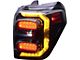 OLM Infinite Series LED Tail Lights; Black Housing; Smoked Lens (10-24 4Runner)