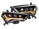 GTR Lighting Carbide LED Headlights with Clear Side Markers; Black Housing; Clear Lens (14-20 4Runner)