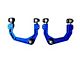 Send-It Suspension Billet Adjustable Front Upper Control Arms; Blue (03-24 4Runner)