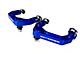 Send-It Suspension Billet Adjustable Front Upper Control Arms; Blue (03-24 4Runner)