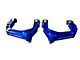 Send-It Suspension Billet Adjustable Front Upper Control Arms; Blue (03-24 4Runner)