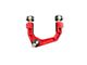 Send-It Suspension Billet Adjustable Front Upper Control Arms; Red (03-24 4Runner)