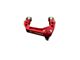 Send-It Suspension Billet Adjustable Front Upper Control Arms; Red (03-24 4Runner)