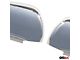 OMAC Mirror Cap Covers; Silver (03-09 4Runner)