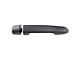 Exterior Door Handles; Rear; Black (10-20 4Runner)