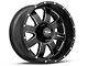 Pro Comp Wheels Trilogy Satin Black 6-Lug Wheel; 17x9; -6mm Offset (10-24 4Runner)