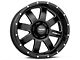 Pro Comp Wheels Trilogy Satin Black 6-Lug Wheel; 17x9; -6mm Offset (10-24 4Runner)