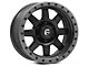 Fuel Wheels Trophy Matte Black with Anthracite Ring 6-Lug Wheel; 17x8.5; 6mm Offset (10-24 4Runner)