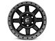 Fuel Wheels Trophy Matte Black with Anthracite Ring 6-Lug Wheel; 17x8.5; 6mm Offset (10-24 4Runner)